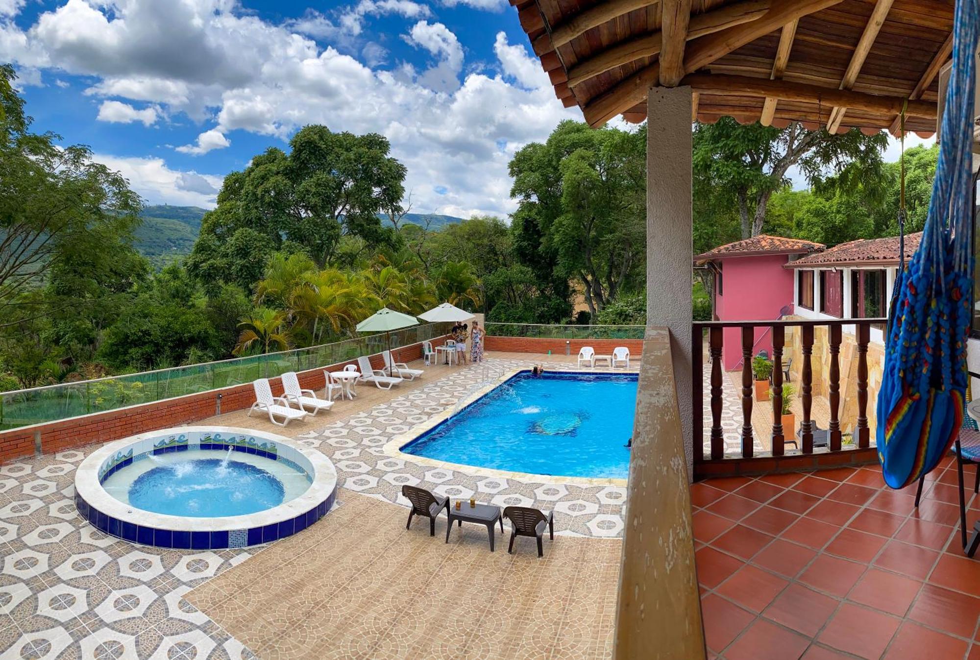Hotel Campestre La Trinidad San Gil Exterior foto