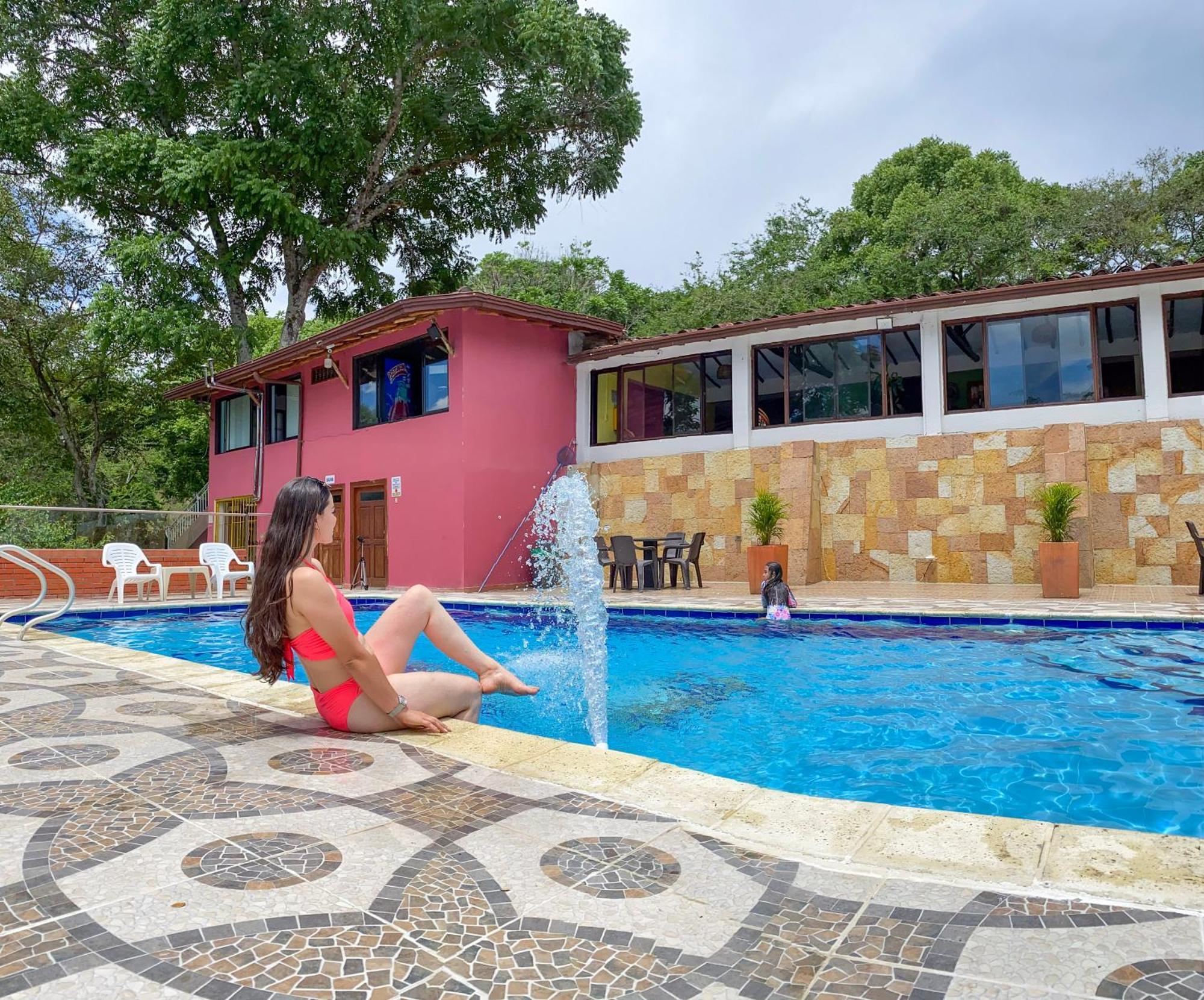 Hotel Campestre La Trinidad San Gil Exterior foto